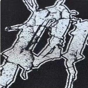 Service OEM Sweat à capuche pour homme de haute qualité Sweat-shirt avec logo personnalisé lavé à l'acide avec imprimé bouffant respirant 100% coton Automne - Product Image 6