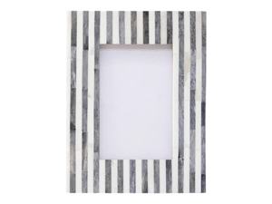 Cadre photo moderne fabriqué à la main en MDF et incrustation d'os | Cadre décoratif élégant pour la décoration intérieure, les cadeaux et les occasions spéciales, - Product Image 4