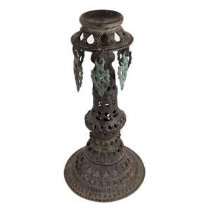 Support de bougie de prière de bouddha sculpté à la main en laiton Antique, en vrac, nouveau Design pour décoration intérieure Diwali noël SNS-984 - Product Image 2