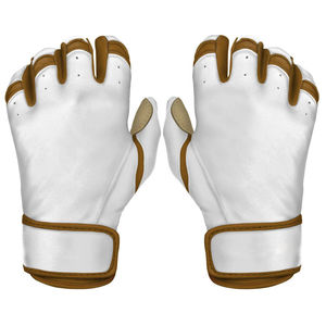Guantes de Bateo de Béisbol de Piel de Cabra con Diseño Sublimado, Guantes de Bateo de Softbol Profesionales Unisex - Product Image 1