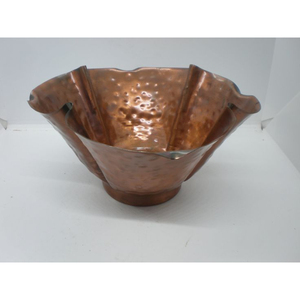 Tazón de cobre de alta calidad de diseño antiguo, tazón de servir comida de buen precio de Metal pulido ecológico para accesorios de cocina y fiesta - Product Image 4