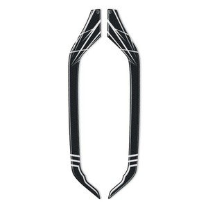Adesivi 3D Personalizzati in Argento per Serbatoio Honda Africa Twin 1000 2018-2019, Adesivi per Moto - Product Image 1