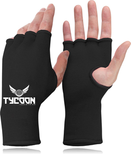 Gants intérieurs d'entraînement de boxe en Gel rembourré pour les mains, enveloppes de mains de boxe en coton élastique, gants intérieurs de boxe rembourrés en Gel - Product Image 2