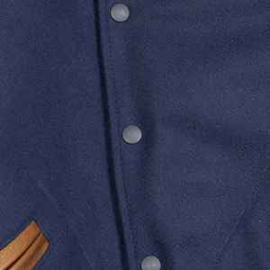 Dernières vestes universitaires pour hommes en laine et cuir avec logo personnalisé, broderie, lettres universitaires, vestes universitaires 2024 - Product Image 3