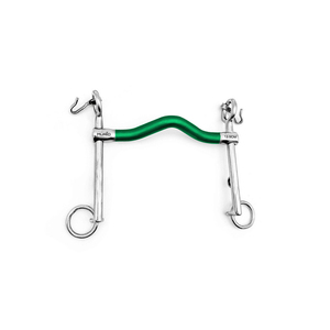 Mors Pelham Waymouth En Acier Inoxydable Shires – Embouchure Medium Port, équitation
