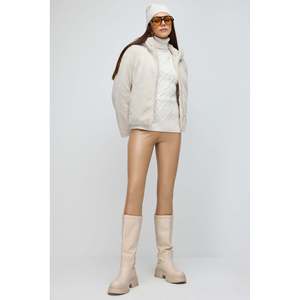 Parka décontractée double face en fourrure 100% polyester - Product Image 1