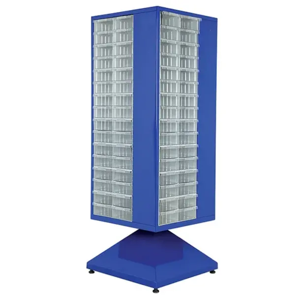 OEM Supported Revolving Metal Cabinet with Plastic Drawers Efficient Storage Solution