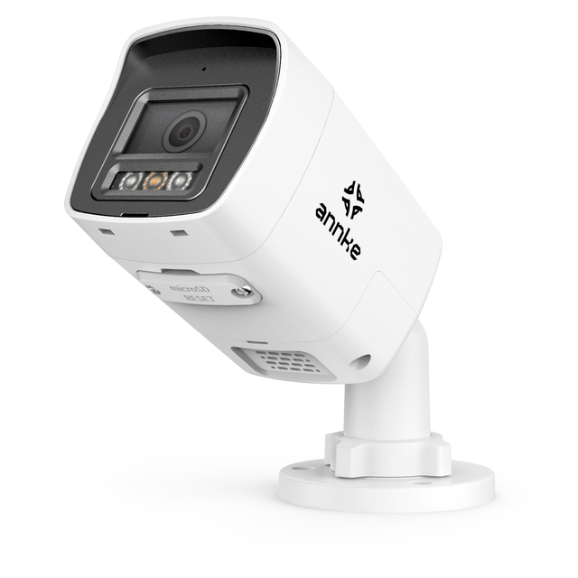 ANNKE 4K 8MP Business Surveillance PoE IP Camera AI Smart Dual Light Dual-way Audio Audible Visual Alarm CMOS IP67 Waterproof