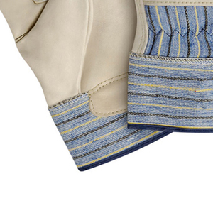 ถุงมือหนังหนา 8 มิล สำหรับงานอุตสาหกรรมและก่อสร้าง  แบบหนาพิเศษเพื่อการยึดเกาะที่ดีขึ้น - Product Image 5