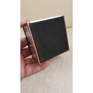 Mini joyero cuadrado de metal con diseño de pavo real, soporte decorativo moderno para el hogar, oficina, dormitorio, tocador y uso de lujo - Product Image 5