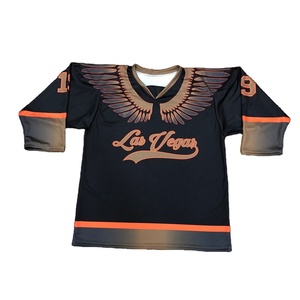 Jersey de hockey sobre hielo personalizable de alta calidad, nuevo estilo, desgaste de hockey sublimado, venta al por mayor, la mejor calidad - Product Image 1