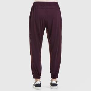 Pantalones Deportivos Morados Estilo Hip Hop con Característica Transpirable y Cintura Media - Product Image 2