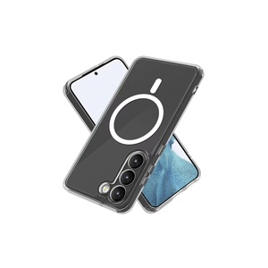 Vente en gros de coques en silicone magnétiques sans fil Netzy SAFA Tacsafe pour Samsung Galaxy S23, forme rectangulaire - Product Image 6