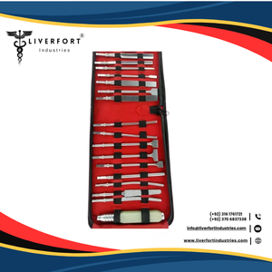 Kit de Instrumentos Ortopédicos de Acero al por Mayor de Fábrica, 20 Piezas, Instrumentos Quirúrgicos A+, Fuente de Alimentación Manual, LiverFort CE - Product Image 2