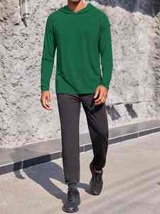 Sudaderas con Capucha de Invierno para Hombre, Profesionales, Casuales, para Deportes al Aire Libre, Fitness, Running, Entrenamiento, 100% Poliéster, Personalizables - Product Image 3