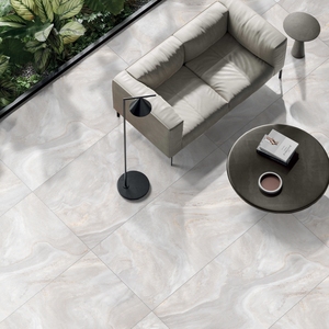 โทนเย็นสีขาว Itallian กระเบื้องปูพื้นพอร์ซเลน600x1200มม. สำหรับตกแต่งพื้นในบ้านและกลางแจ้ง - Product Image 1