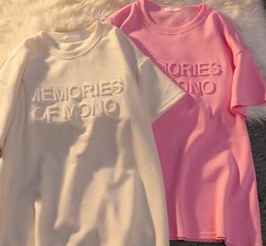 Embossed Tee Summer <b>Men</b> Short Sleeve Can Be Customized With Your Own Pattern designer comfortable trendy <b>mens</b> t.<b>shirts</b> - Product Image 5