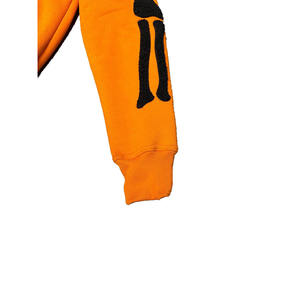 เสื้อฮู้ดซิปเต็มตัวทรงโอเวอร์ไซส์สไตล์ Y2K สำหรับผู้ชาย ผ้าฝ้าย 100% สกรีนลายตามสั่ง เสื้อฮู้ดซิปสตรีทแวร์ลำลอง ขายส่งจำนวนมากจากผู้ผลิต - Product Image 3