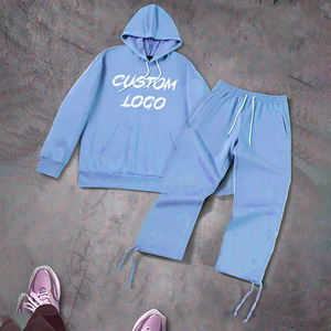 Nouveau style streetwear, survêtement imprimé à capuche surdimensionné pour homme, léger, personnalisé, survêtement ample unisexe - Product Image 3