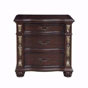 Accessoires de chambre à coucher de haute qualité Meubles de chambre à coucher Table de chevet en bois massif de style classique américain - Product Image 1