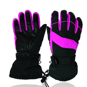 Guantes de piel de oveja genuina hechos a medida para hombres cómodos guantes de esquí de invierno de Pakistán al aire libre adecuado - Product Image 2
