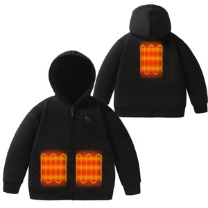Sudadera con Capucha Térmica para Adolescentes, Talla Grande, Primavera, Talla Estadounidense 5V, para Niños y Niñas, Chaqueta Eléctrica Cálida con Carga, Manga Larga, Estampada - Product Image 6