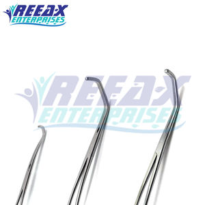 2024 REEAX ENTERPRISES Último fórceps quirúrgicos Material de acero de forma curva del proveedor superior para instrumentos quirúrgicos básicos - Product Image 5