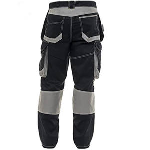 Pantalon cargo de travail pour hommes avec plusieurs poches et logo personnalisé en gros - Product Image 2