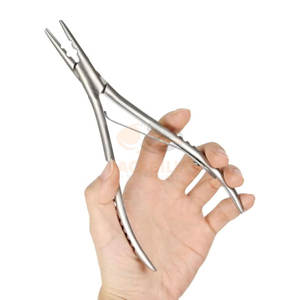 Pinzas de Acero Inoxidable para Remover Extensiones de Cabello con 2 Orificios de Jackbilly Enterprises - Uso Comercial, Muestras Personalizadas, MOQ 1 Pieza - Product Image 3