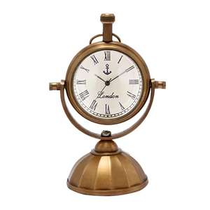 Horloges de table en métal à piles - Design moderne, étanches, garantissant une position verticale pour les bureaux, les tables de chevet, les étagères, les comptoirs - Product Image 5