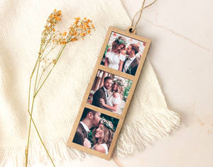 ชุดกรอบหน่วยความจำไม้ขนาดกะทัดรัดพร้อมสายแขวนของขวัญวาเลนไทน์ปรับแต่งได้สำหรับคนที่คุณรัก - Product Image 5