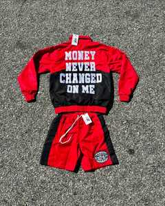 Streetwear Hommes Coupe-Vent Shorts et Veste Ensembles Survêtement Court Hommes Réfléchissant Zip up Nylon Deux Pièces Coupe-Vent Survêtements - Product Image 1