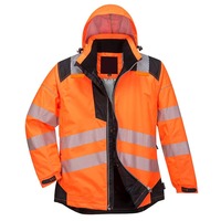 Ropa de trabajo de seguridad de alta visibilidad de suministro de fábrica OEM al por mayor ropa de trabajo de seguridad de construcción chaqueta de trabajo reflectante para hombres