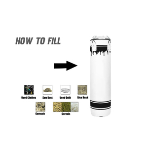 High Quality Customisable Heavy Boxing MMA Training <b>Punching</b> <b>Bag</b> PU Leather with PVC Material Made in Pakistan - Product Image 2