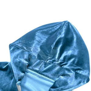 Chándal de Terciopelo con Logotipo Personalizado para Hombre, Talla Grande, para Uso en Exteriores, Diseño Transpirable para Invierno, Material Duradero y Personalizable - Product Image 5