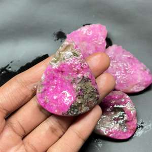 อัญมณีสีชมพูอัญมณีแคลไซต์โคบอลต์ธรรมชาติ100% อัญมณีแคลไซต์สำหรับทำเครื่องประดับอัญมณีแคลไซต์โคบอลต์แบบหลวม - Product Image 3