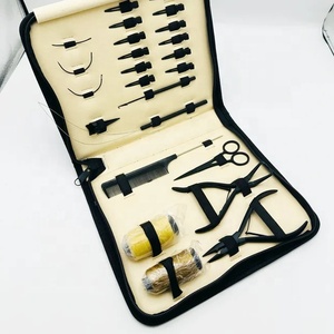 Professional Waterproof Hair Extension Tools Kit Stainless Steel Beads Remover <b>Crimp</b> Pliers Hair Cutting Styling <b>Set</b> Durable - Product Image 5