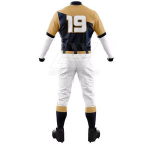 Meilleur prix Offre Spéciale l'uniforme de baseball pour hommes Derniers vêtements de sport de conception Respirant et confortable Prix de gros - Product Image 3