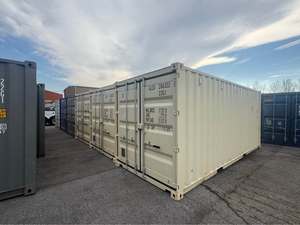 40ft Aluminum Dry Cargo Container <b>Shipping</b> <b>Box</b> New Export Storage Container for Freight Transport - Product Image 4