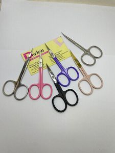 Ciseaux à ongles d'étiquette personnalisée professionnelle qualité durable en acier inoxydable lame droite incurvée ciseaux outil à ongles ciseaux à ongles - Product Image 3