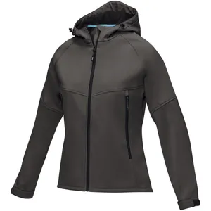 Giacca Donna Coltan Softshell Riciclato per Escursionismo con Sacca Impermeabile - Product Image 3