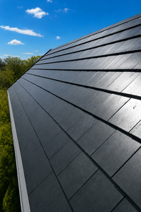 <b>Clay</b> Waterproof Flat Roof Tiles Machine Made Modern Design for Villa Roofs - Product Image 3
