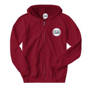 Bella + เสื้อฮู้ด3739ซิปเต็มตัวผ้าคอตตอนผ้าโพลี-ฟลีซใส่ได้ทั้งชายและหญิง - Product Image 1