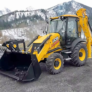 La retroexcavadora JCB 4CX usada más vendida con excelente rendimiento con componentes principales Bomba de caja de cambios Motor Cojinete del motor - Product Image 6