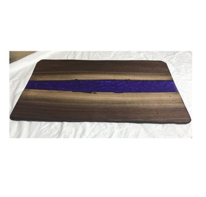 Excellente qualité Plateau en résine de bois d'acacia Artisanat fait à la main de qualité supérieure Bon polonais Dîner Café Thé Plateau de service - Product Image 4