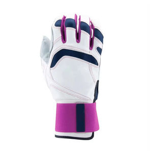 Gants de frappe de baseball de qualité supérieure, dernier design 2025, paume en cuir doux au toucher avec maille respirante, adhérence forte, jouez en toute sécurité - Product Image 2