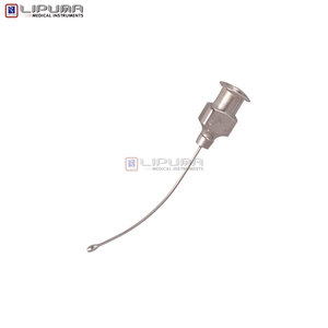 Aguja de sutura oftálmica, Punta traumática en forma de oliva, Control de tejido, perforación escleral minimizada, instrumentos médicos microquirúrgicos - Product Image 6