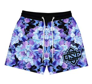 Shorts de sport d'été de haute qualité séchage rapide respirant maille-conception de Logo personnalisé décontracté non tissé tissage entraînement Muscle Shorts - Product Image 5