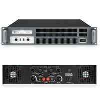 Amplificateur audio 2 canaux 800 watts 1200 watts 2000 watts Classe H 2U 2 ohms 4 ohms 8 ohms Amplificateur de puissance