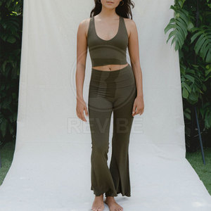 New Style Custom Made Yoga <b>Legging</b> Customized Color Women <b>Flare</b> <b>Legging</b> Made In Pakistan Women <b>Flare</b> <b>Legging</b> - Product Image 3